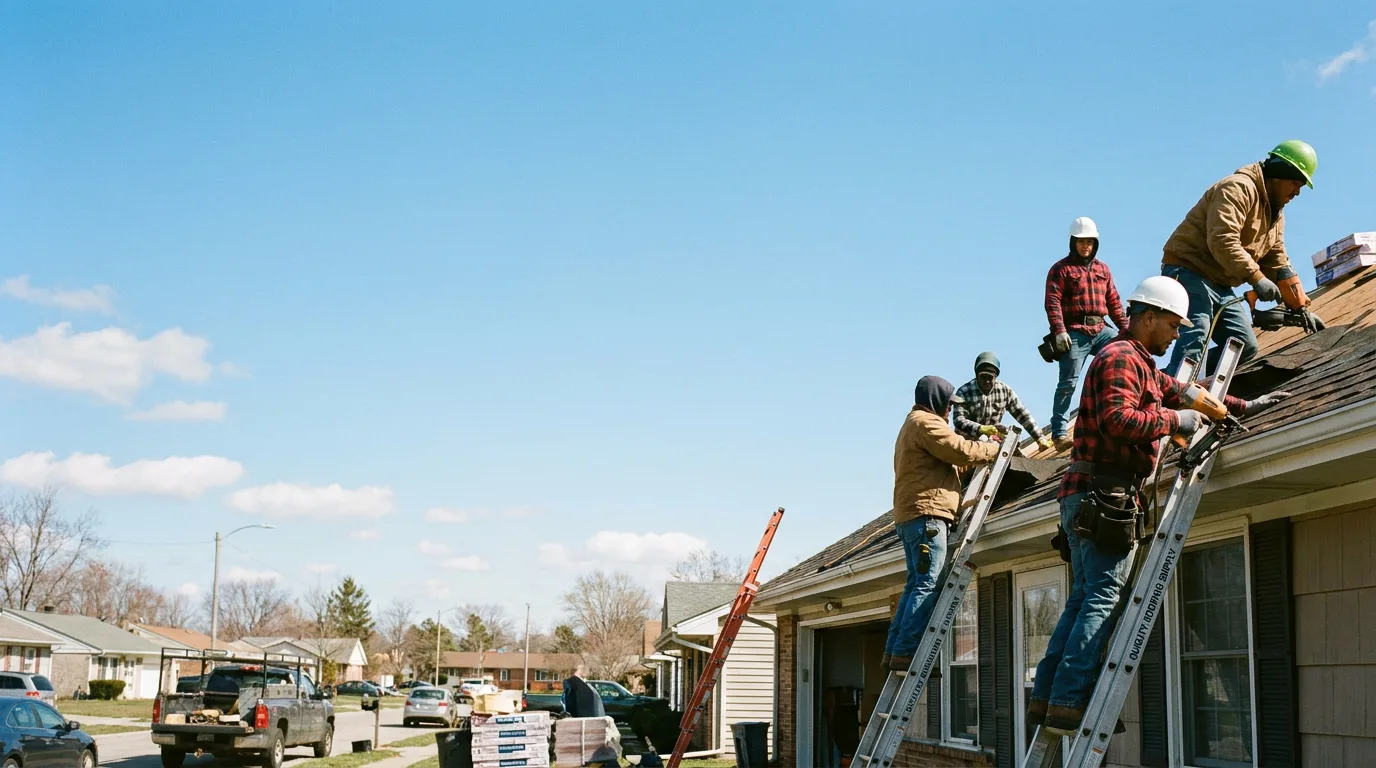 Roofing in Ursa, IL near me